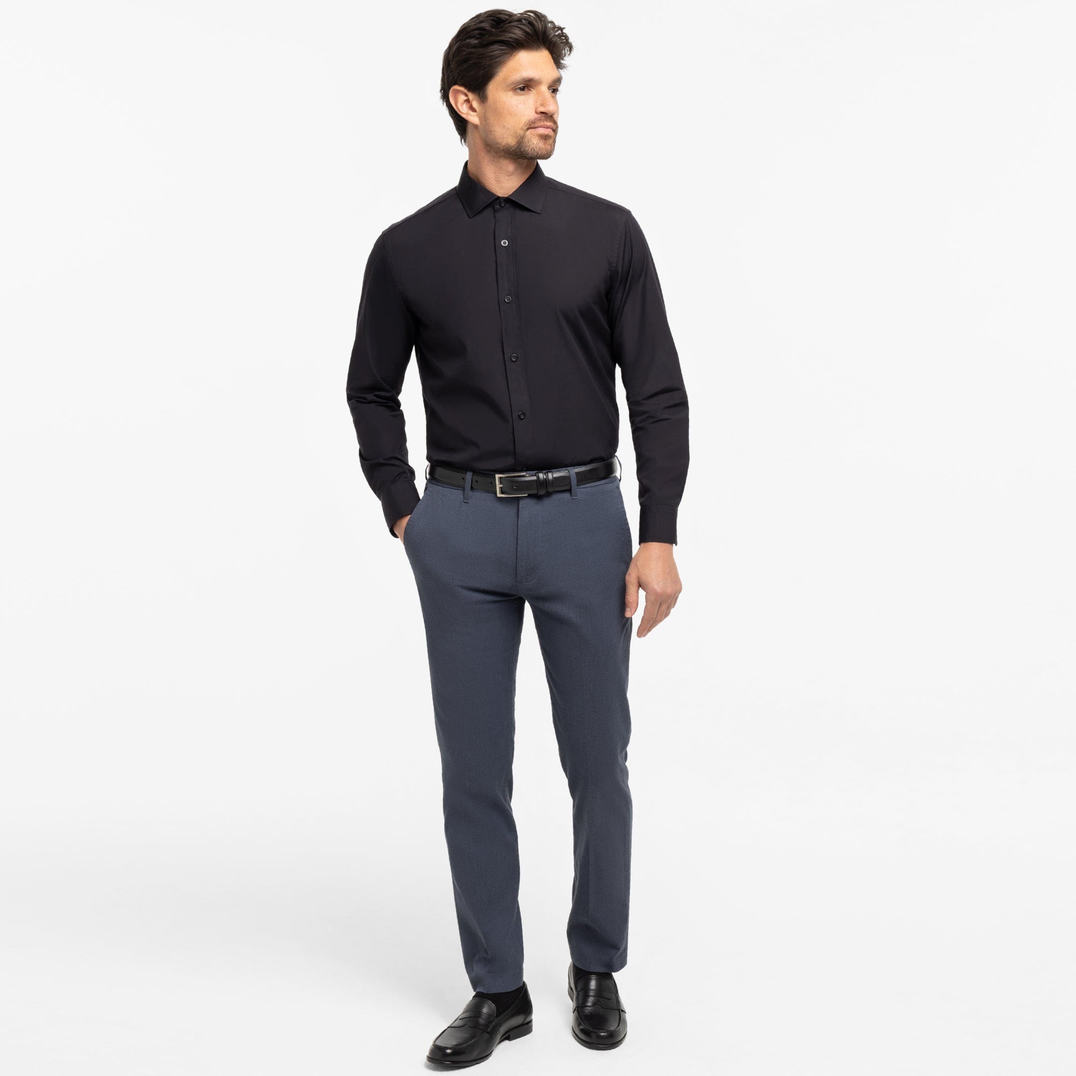 Black Dress Shirt