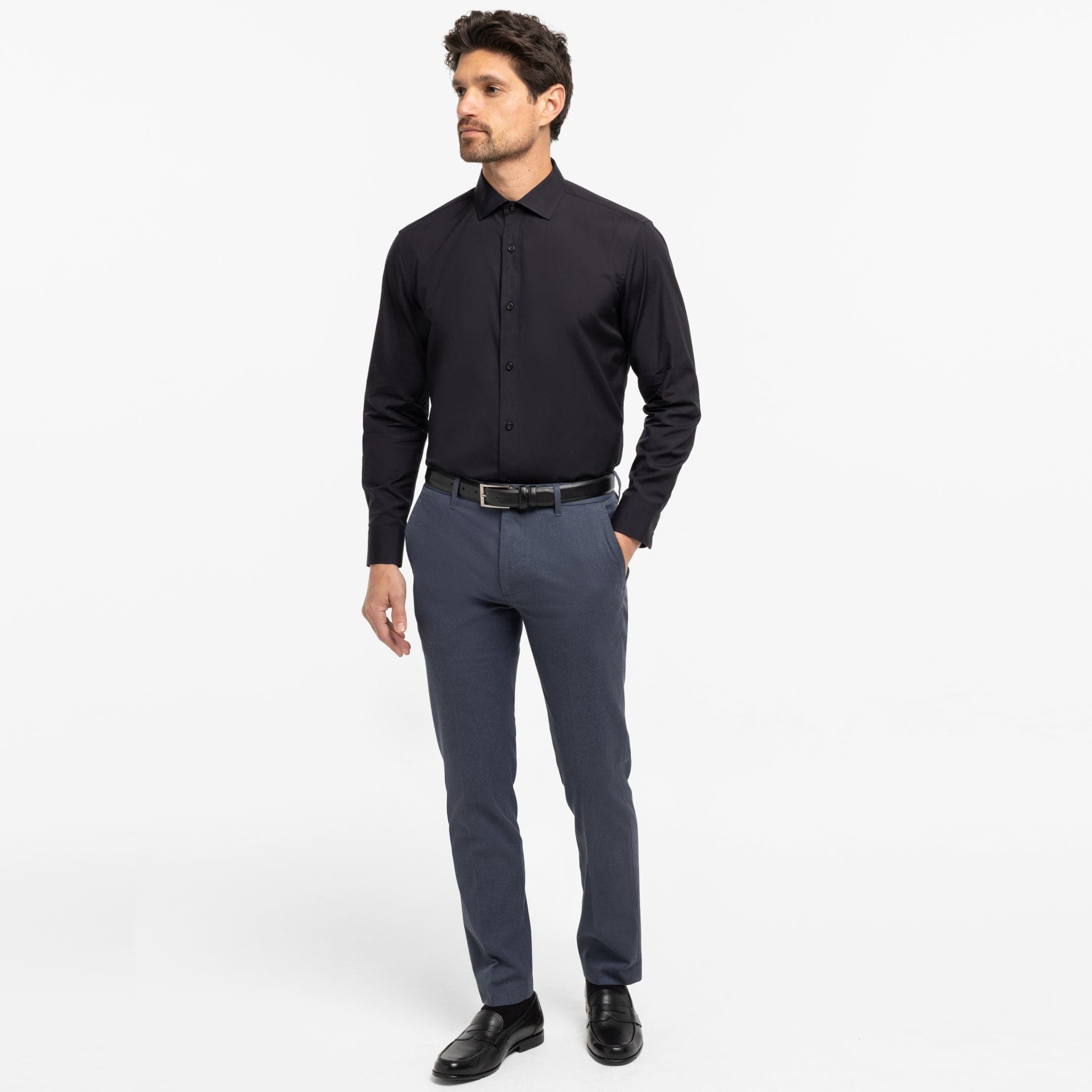 Black Dress Shirt